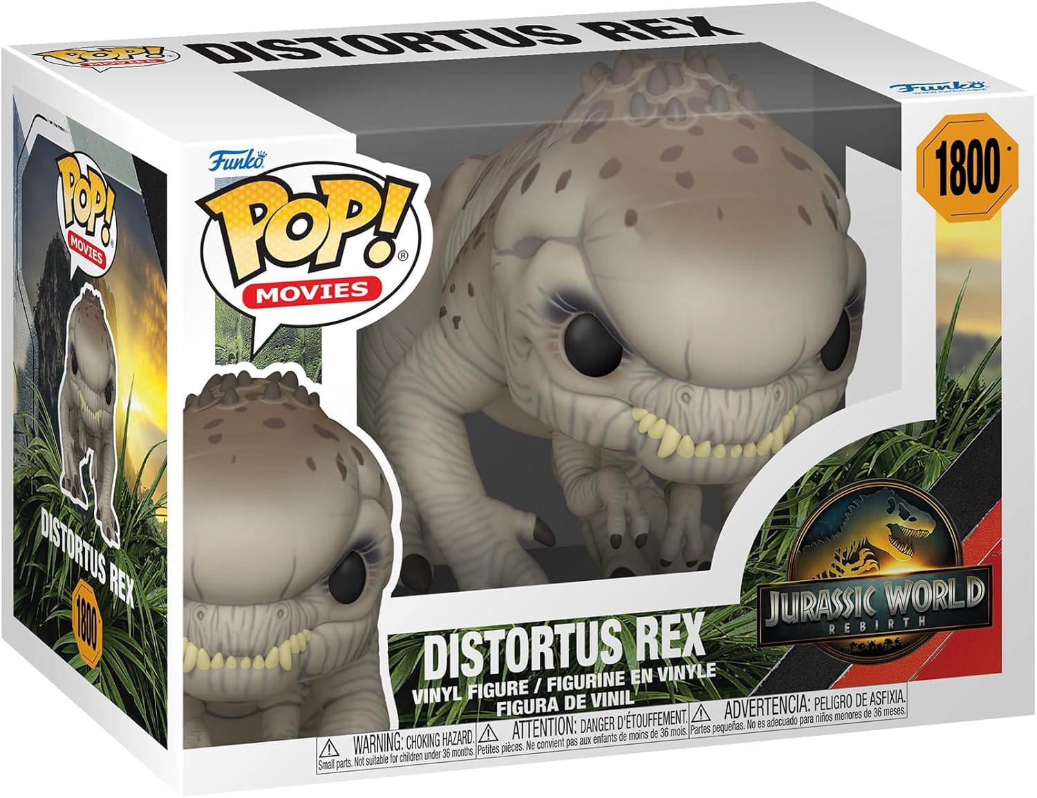 Amazon.com: POP Jurassic World: Rebirth - Distortus Rex Funko